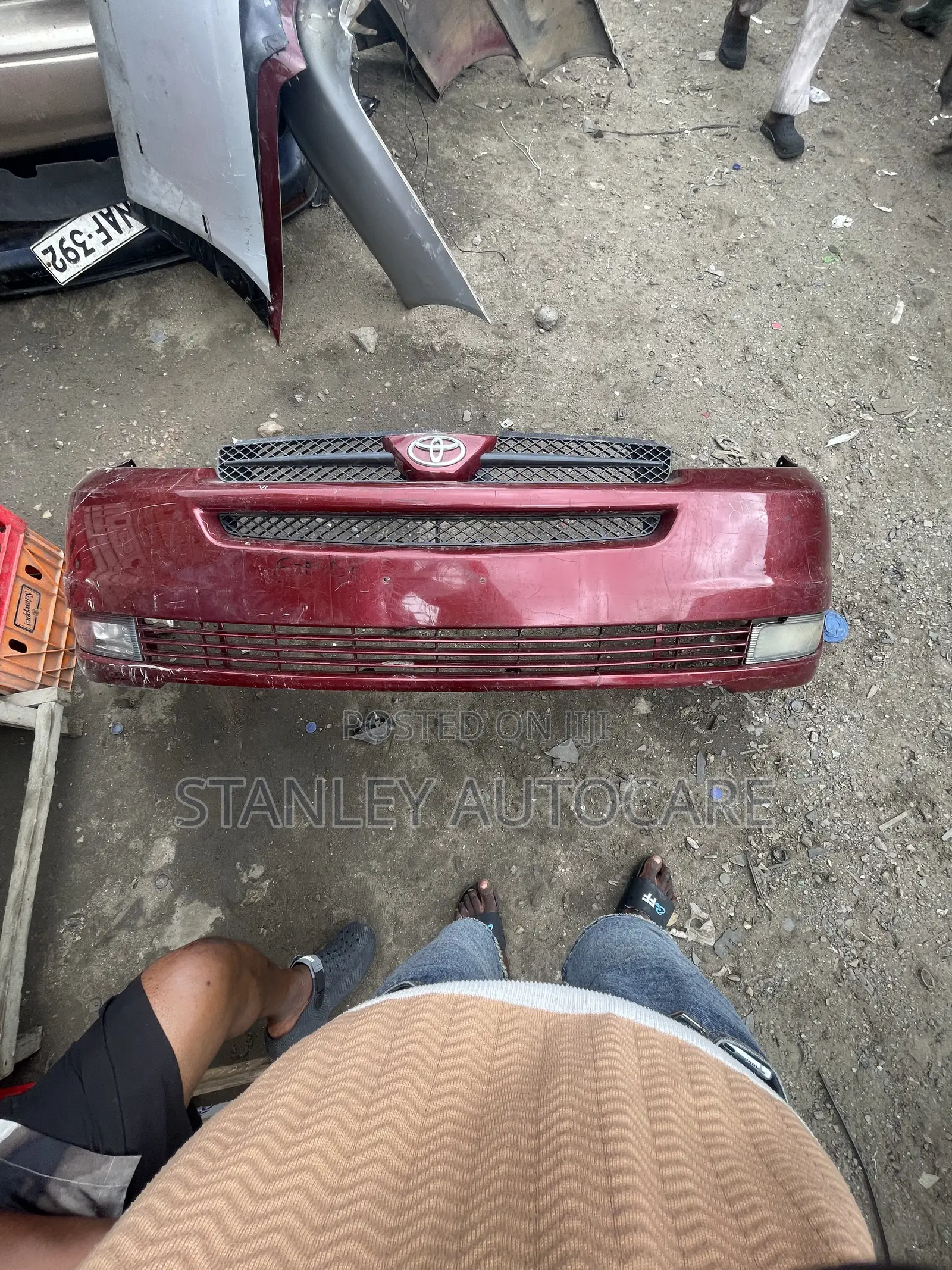 Complete Front Bumper Sienna 2004