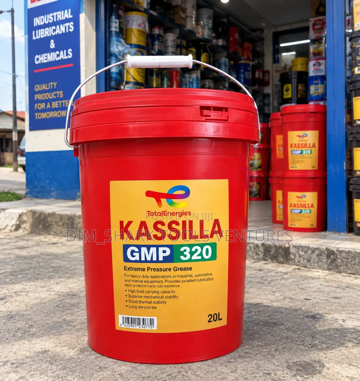 20-Liter of TotalEnergies KASSILLA GMP 320, Industrial Gear Lubricant