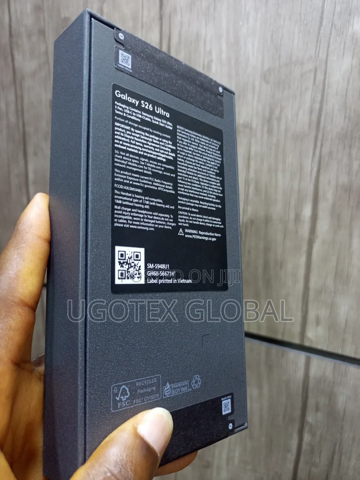 New Samsung Galaxy S26 Ultra 5G 256 GB Black
