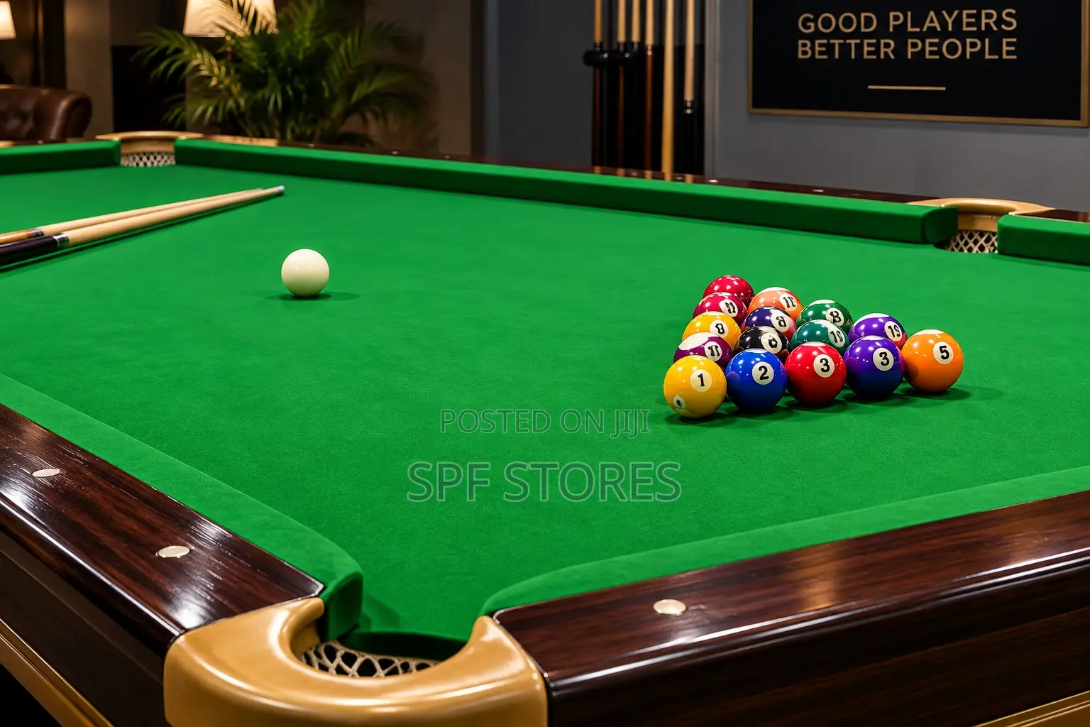Premium Green Snooker Table Felt