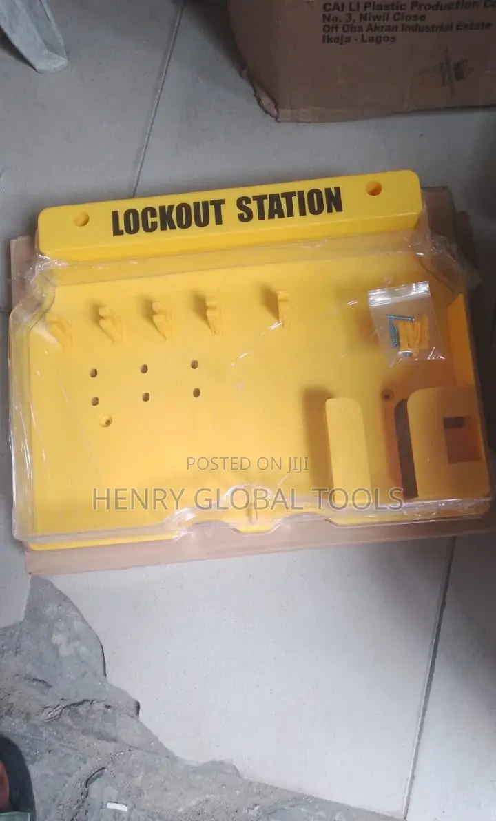 Heavy-Duty Lockout Station | LOTO Safety Station