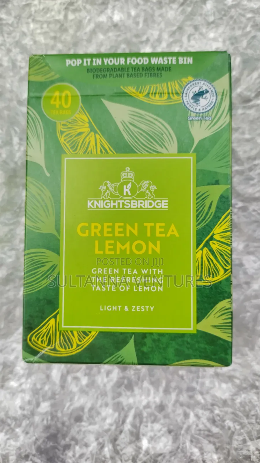 Knightsbridge Green Tea With Lemon (40 Tea Bags)