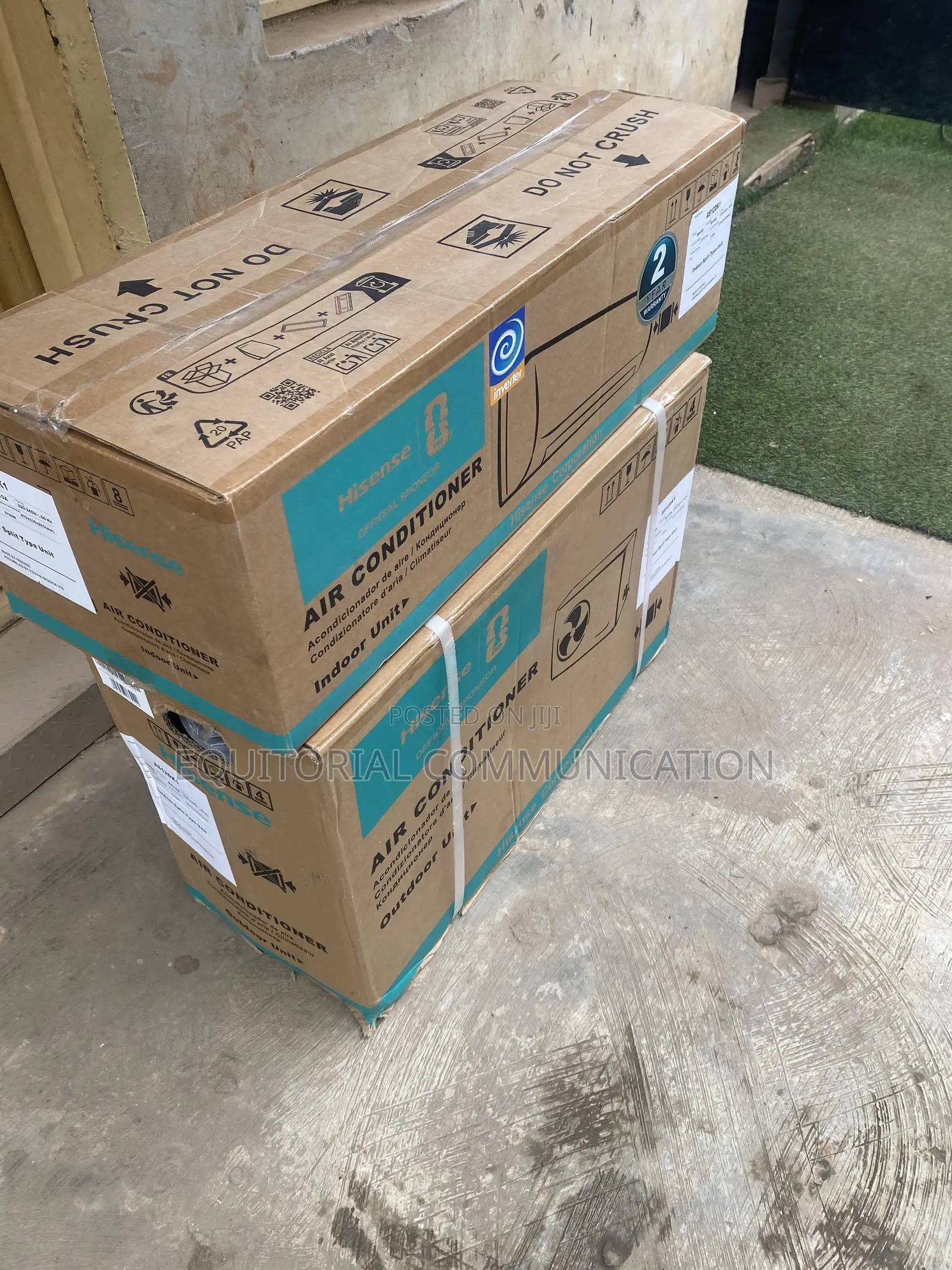 Hisense Air Conditioner 1.5HP With Contemporary Split Design