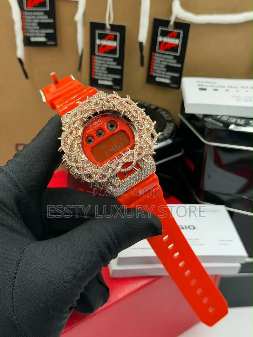 High Qualityiced Out Cz Diamond G-Shock Wristwatch
