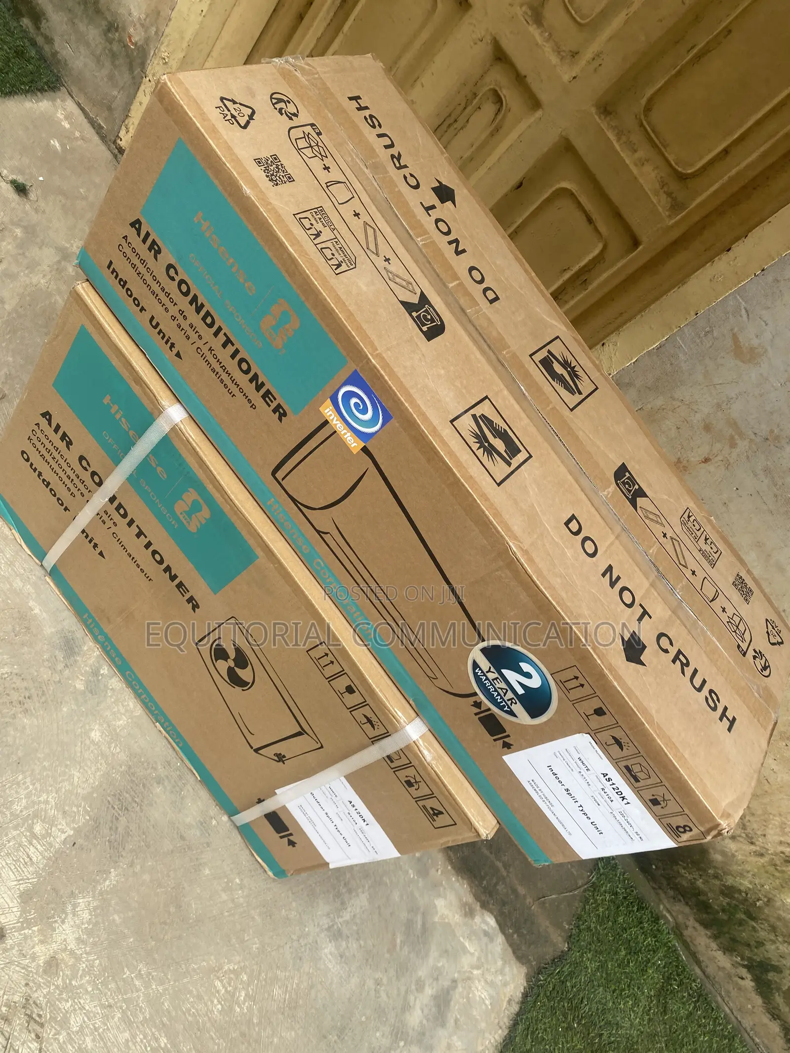 Hisense Inverter AC 1.5HP for Residential Air Cooling