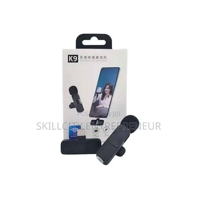 Wireless Single Lapel Microphone With Type-C Receiver