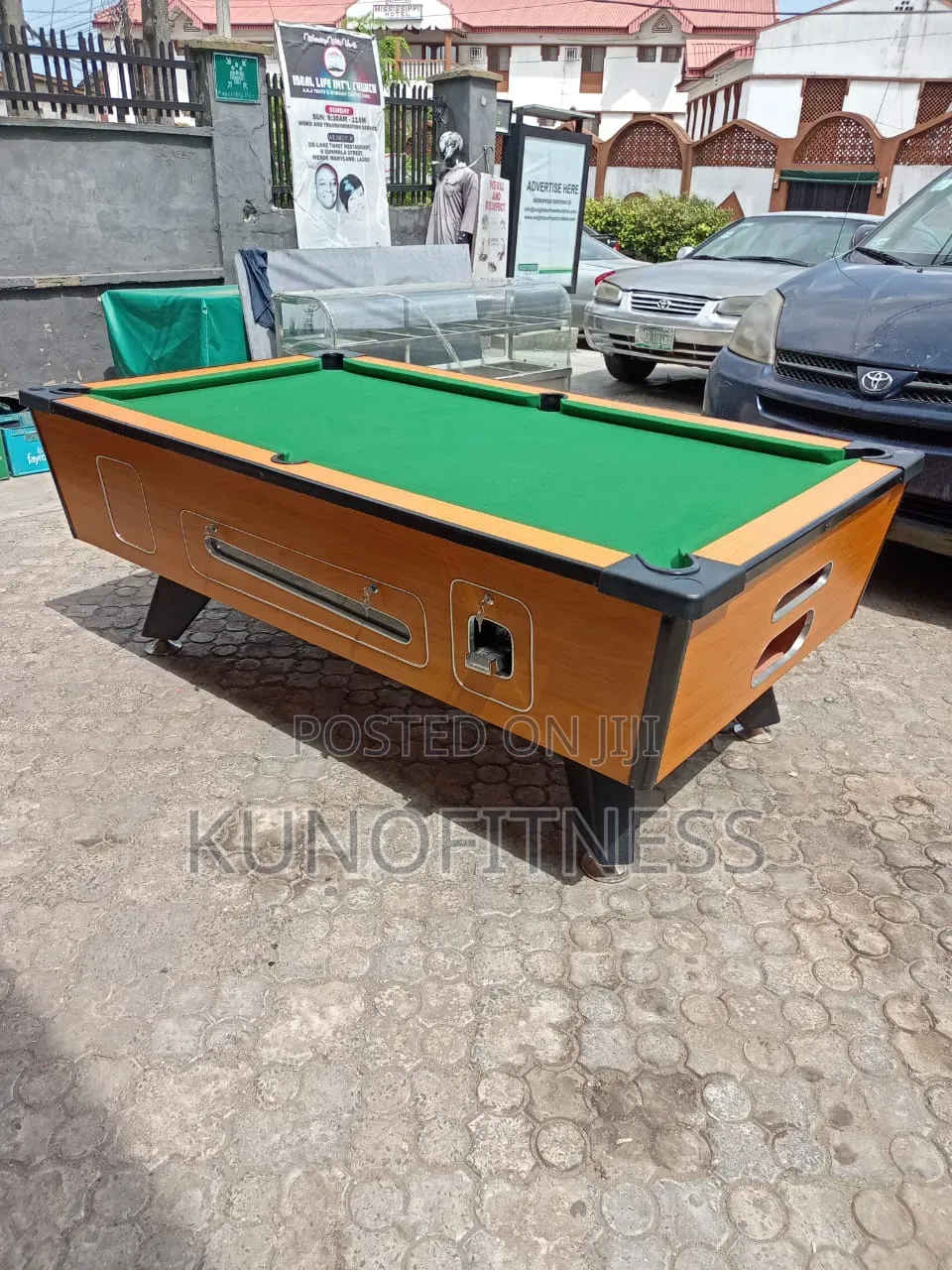 7ft HDF Coin-Slot Snooker Table Commercial Ready