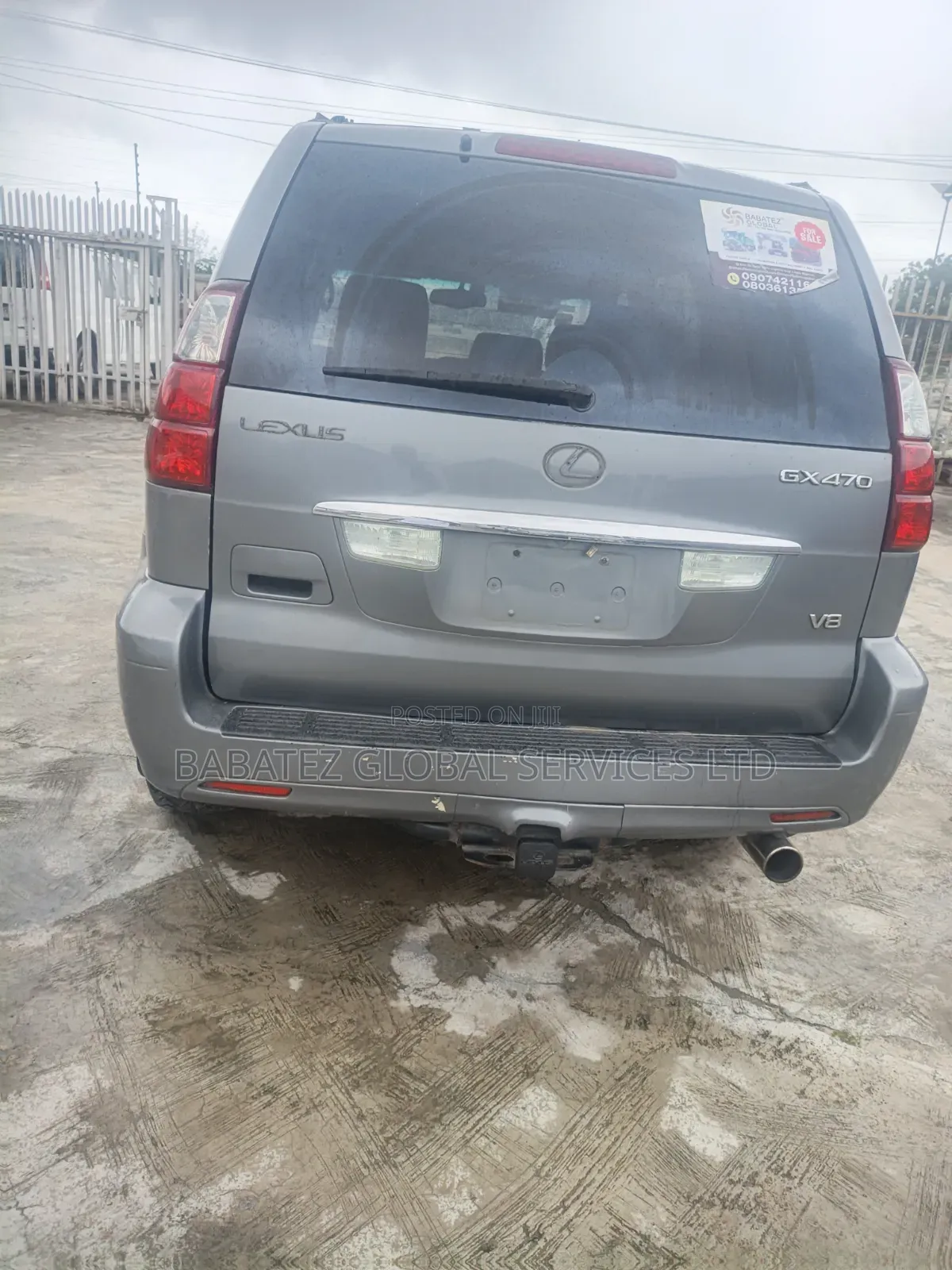 Lexus GX 470 Sport Utility 2005 Gray