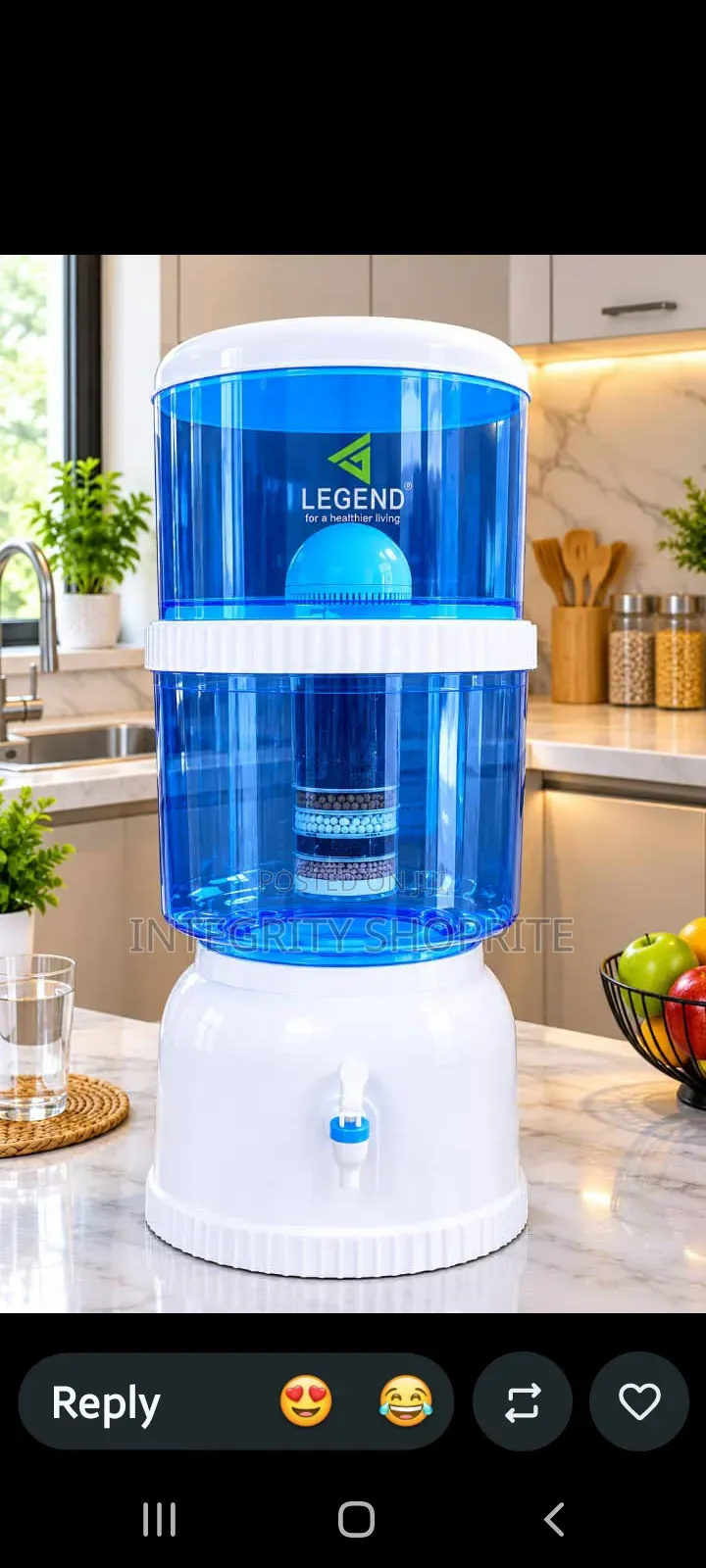 Water Dispenser Stand With Faucet