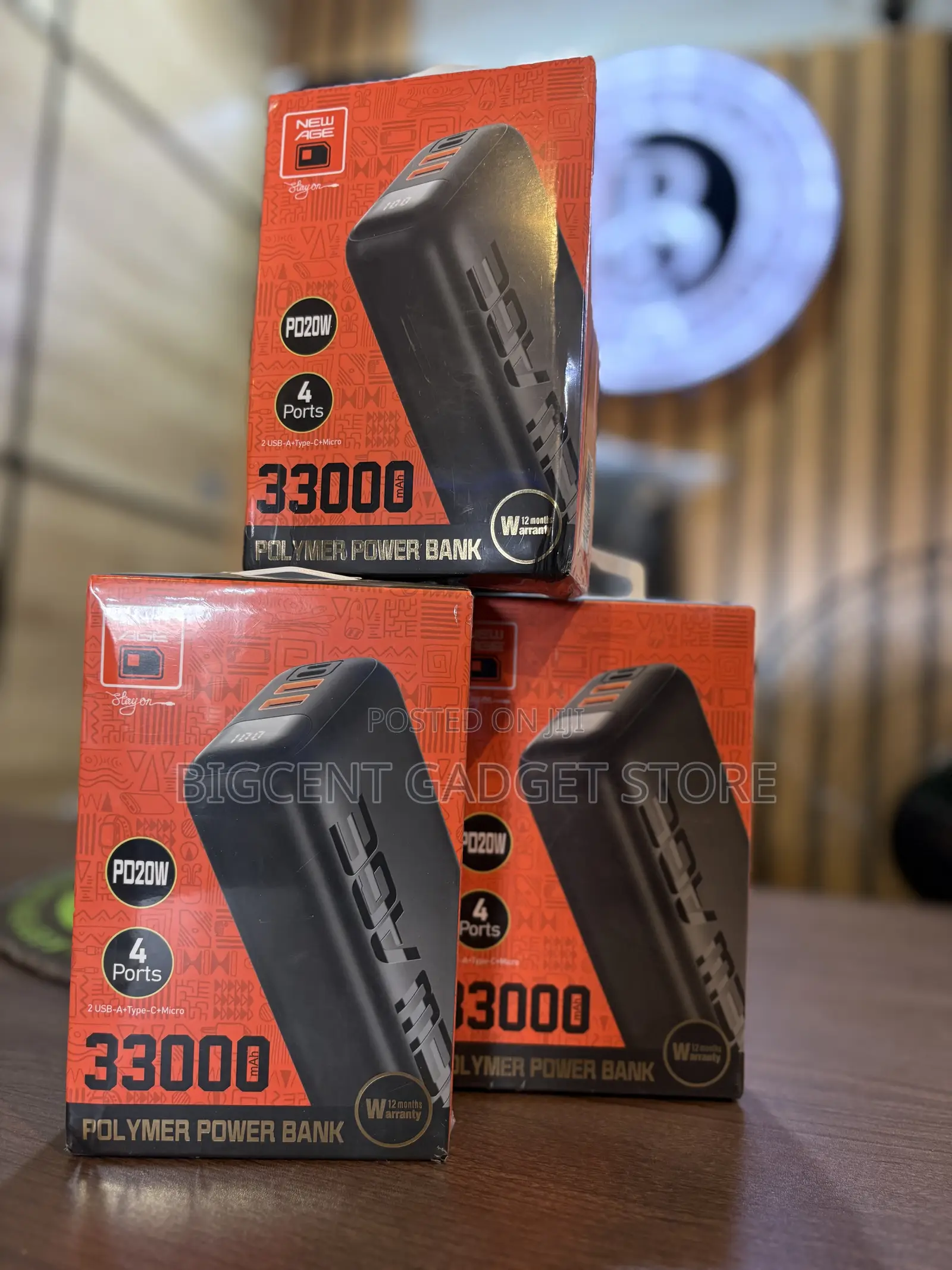 Brand New New Age Power Bank