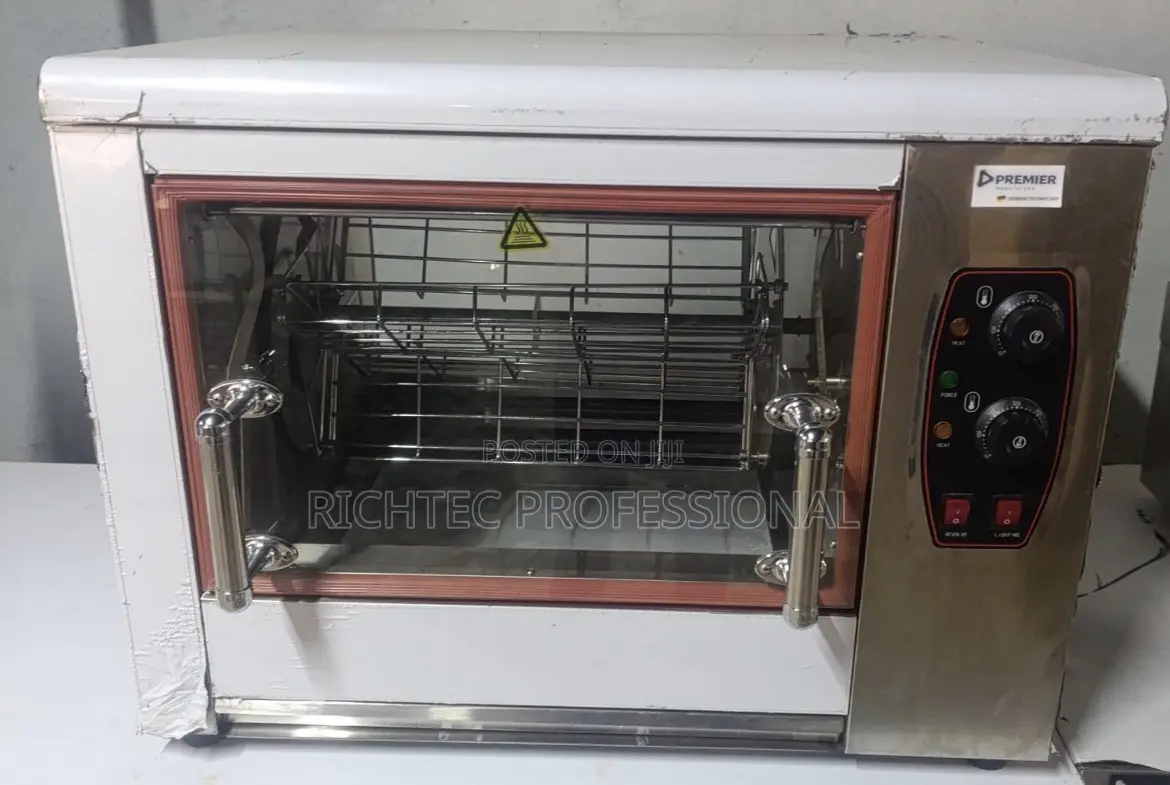 Commercial Dual Fuel (Gas Electric) Chicken Rotisserie Oven