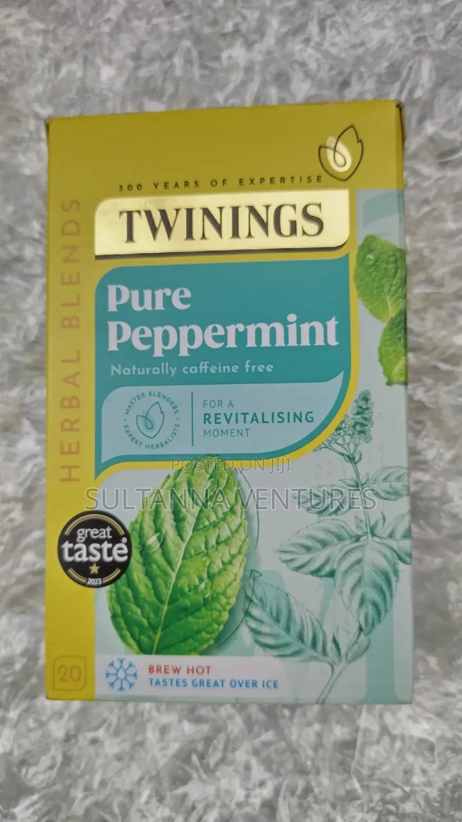 Twinings Pure Peppermint Tea (20 Tea Bags)