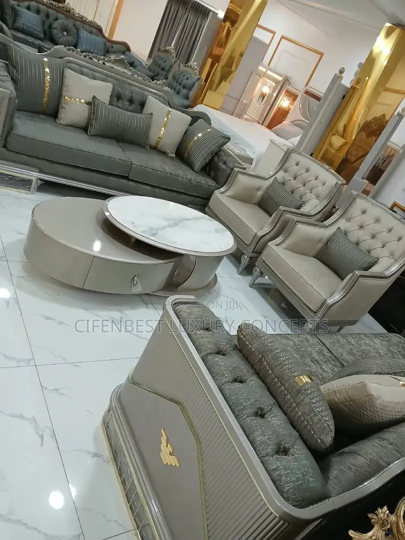 Contemporary Turkey Sofa Set of Eight Seaters Plus Centre Table