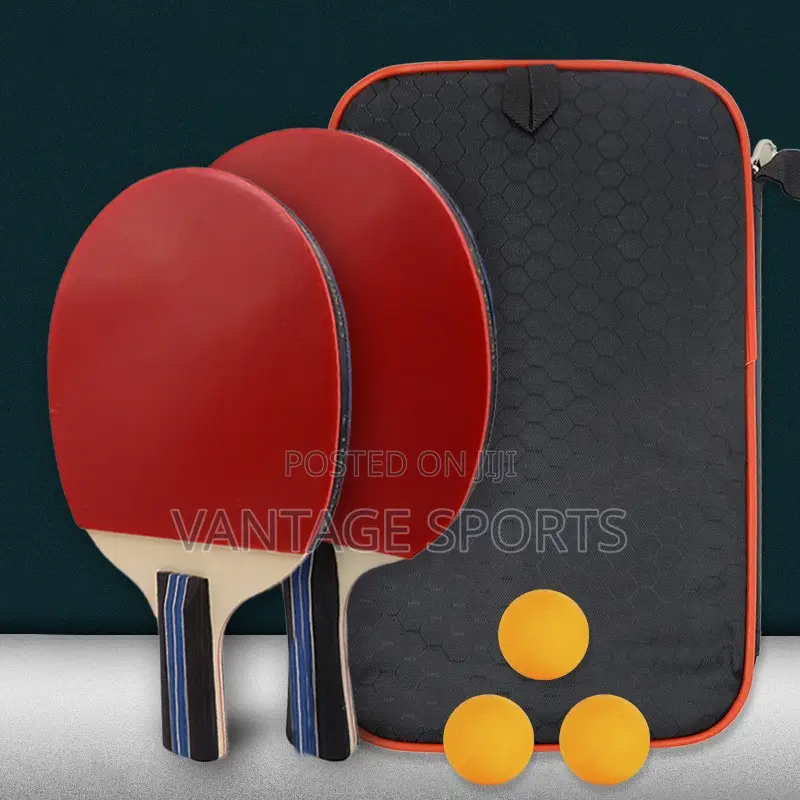 Table Tennis Set – 2 Rackets With 3 Balls | Pay on Delivery