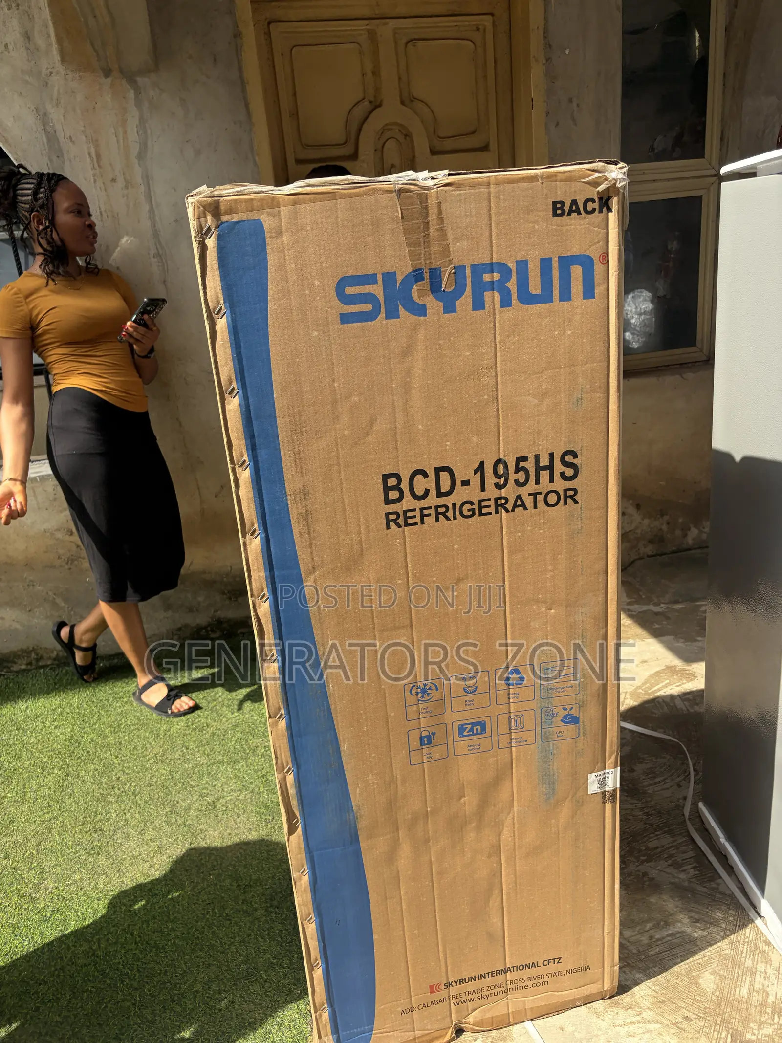 Skyrun BCD-195HS 195L Apartment Refrigerator