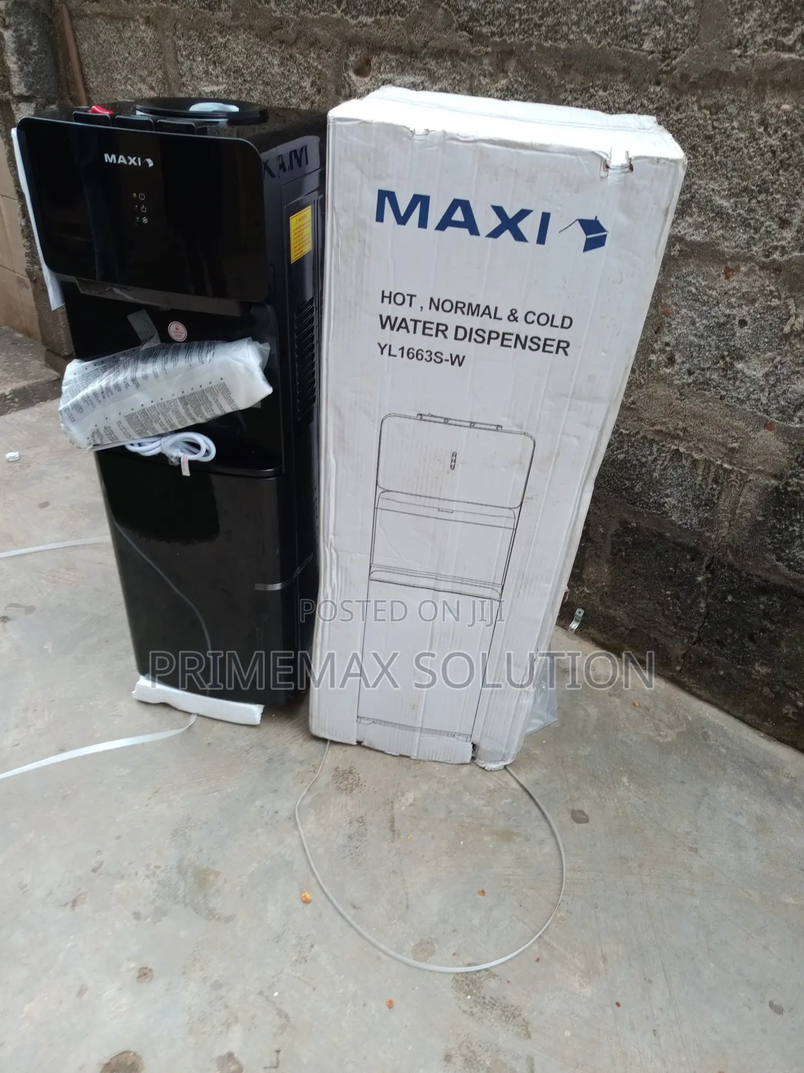 Maxi 1663s-W: Powerful Compressor Cooling Meets Stainless Steel Heat