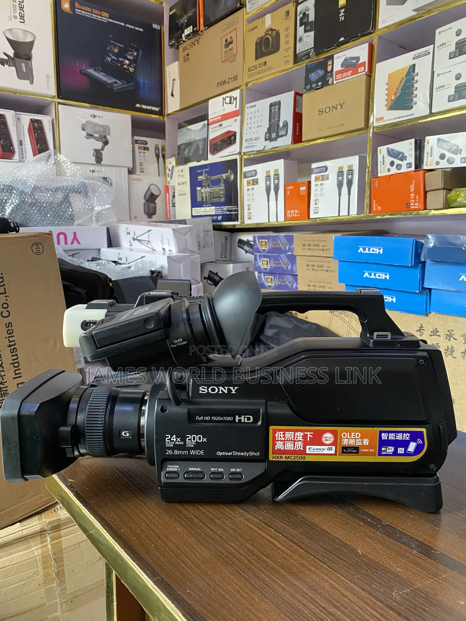 Professional Video Camera Sony Mic 2500