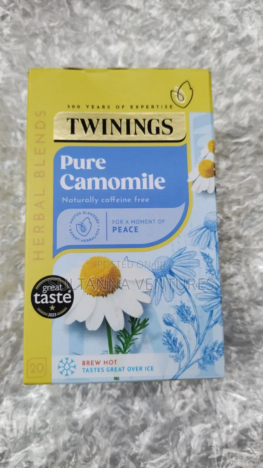 Twinings Pure Chamomile Tea (20 Tea Bags)