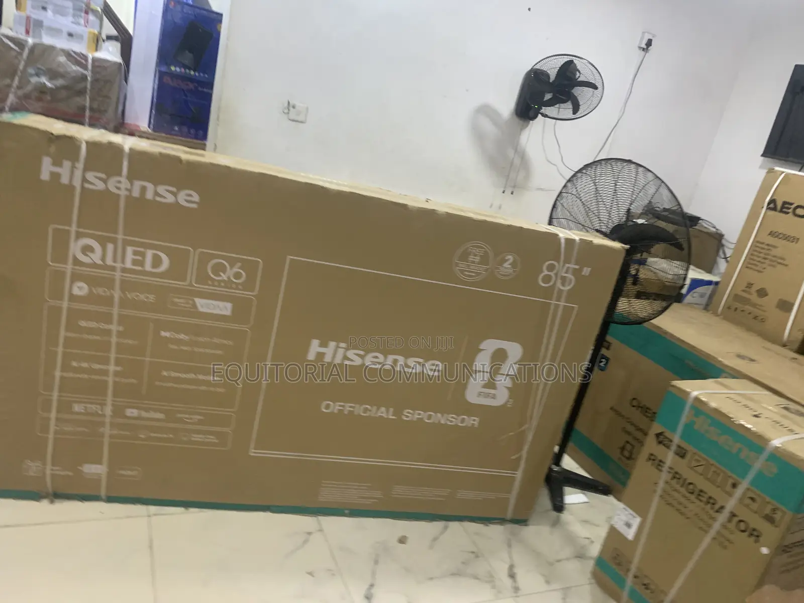 Hisense 85-Inch QLED TV – Smart Immersive