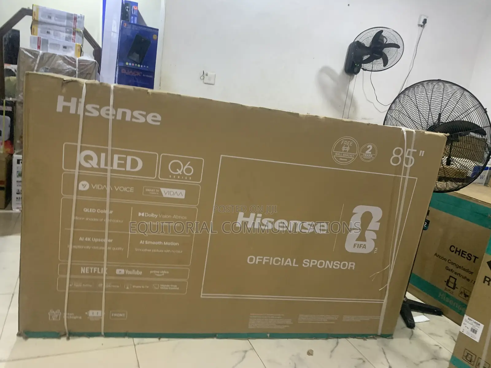 Hisense 85Q6Q QLED Smart TV – Big Screen Experience