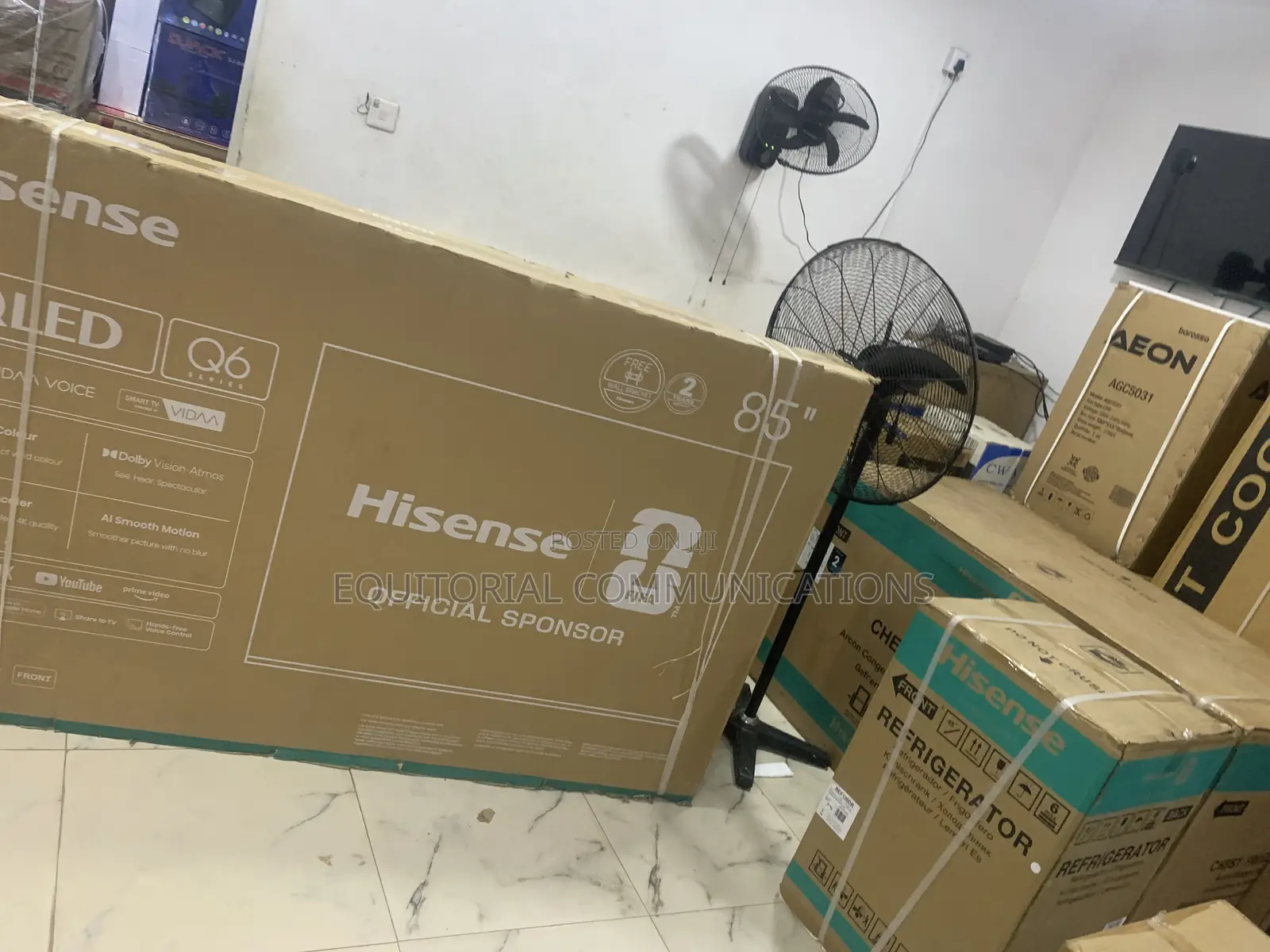 Hisense 85Q6Q QLED Smart TV – Big Screen Experience