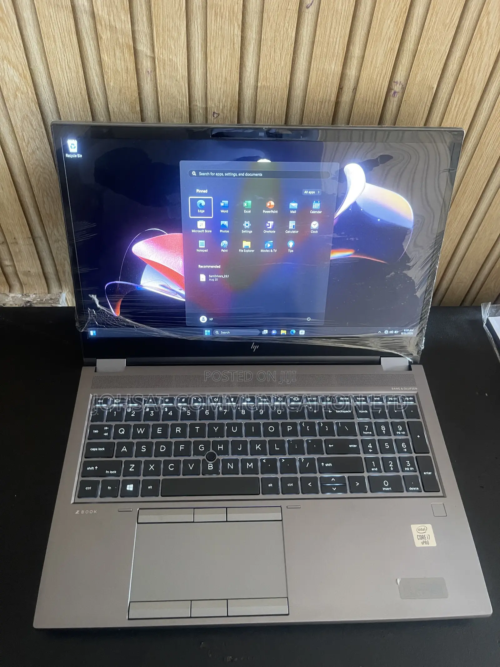 Laptop HP Zbook Fury 15 G7 16GB Intel Core i7 SSD 512GB