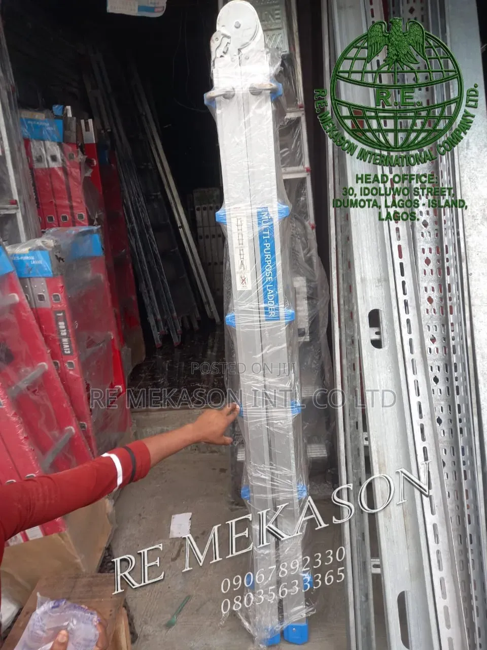 4x6(24ft) Aluminium Tiger Multi Purpose Ladder