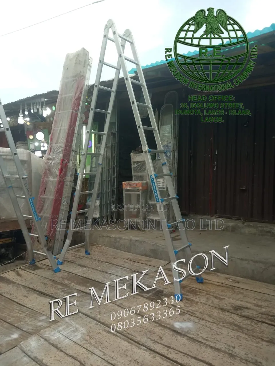 4x6(24ft) Aluminium Tiger Multi Purpose Ladder