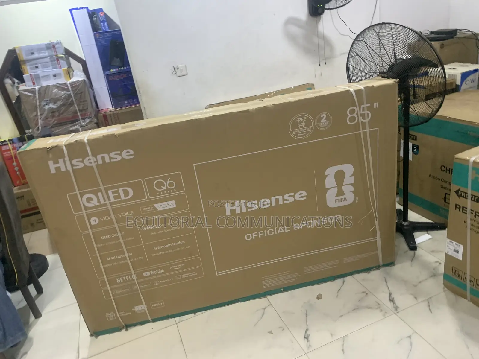 Hisense 85Q6Q 85-Inch QLED TV – Premium Viewing