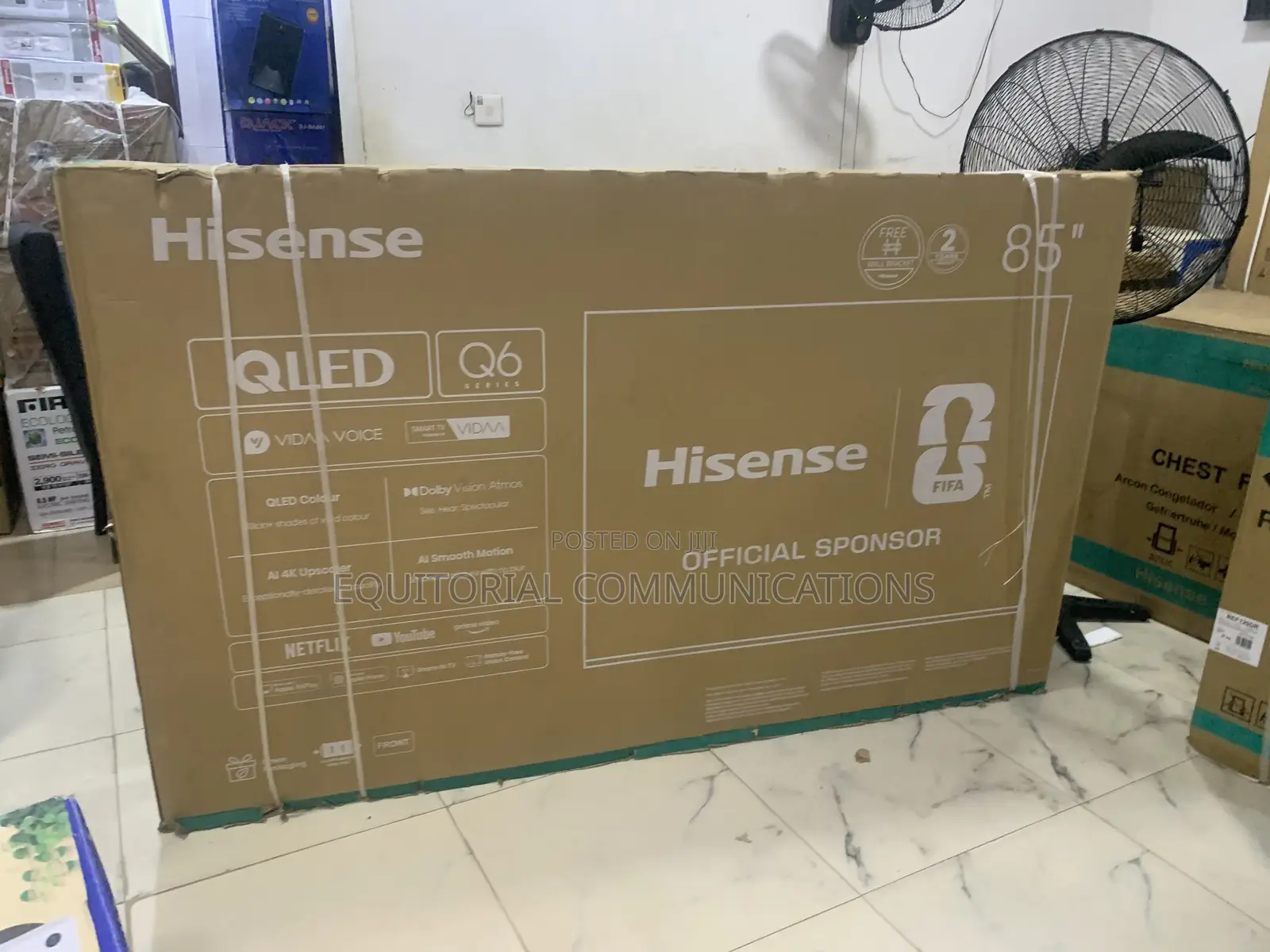 Hisense 85Q6Q 85-Inch QLED TV – Premium Viewing