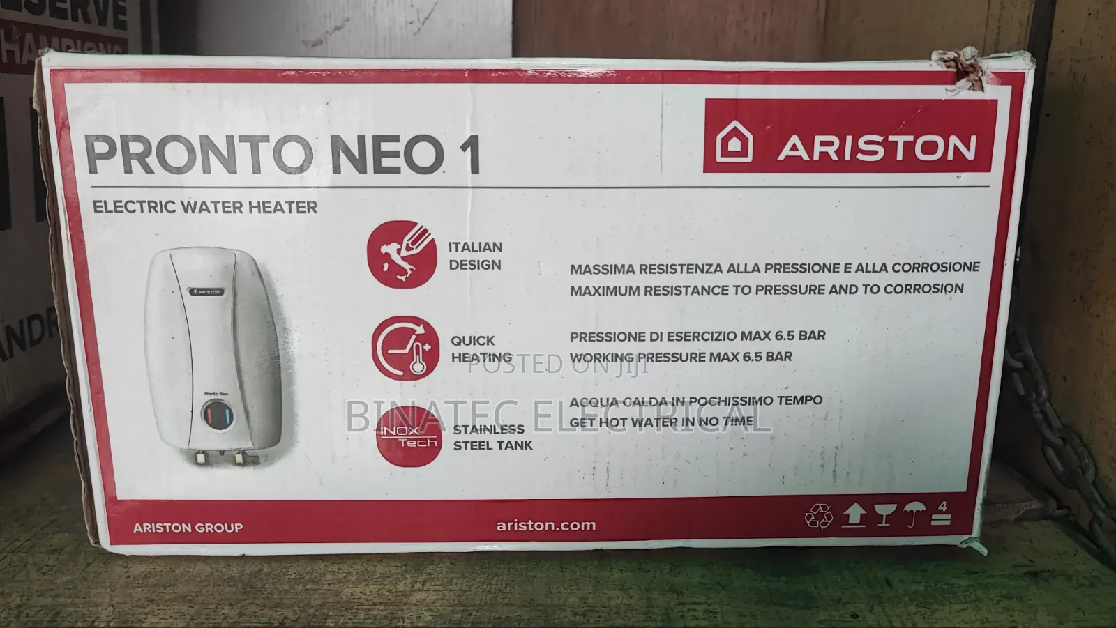 Ariston Instant Water Heater – Fast Efficient Hot Water