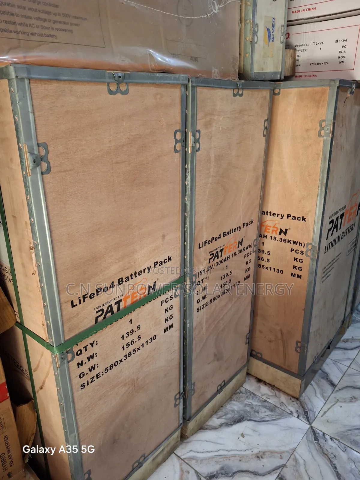 15kwh/48v Patern Lithium-Iron Phosphate Energy Storage Battery System