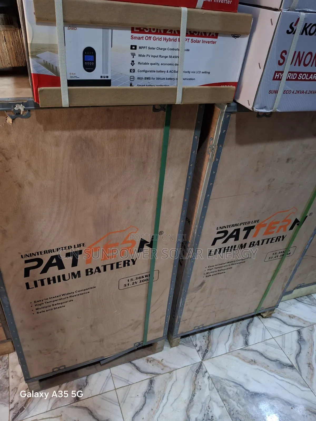 15kwh/48v Patern Lithium-Iron Phosphate Energy Storage Battery System