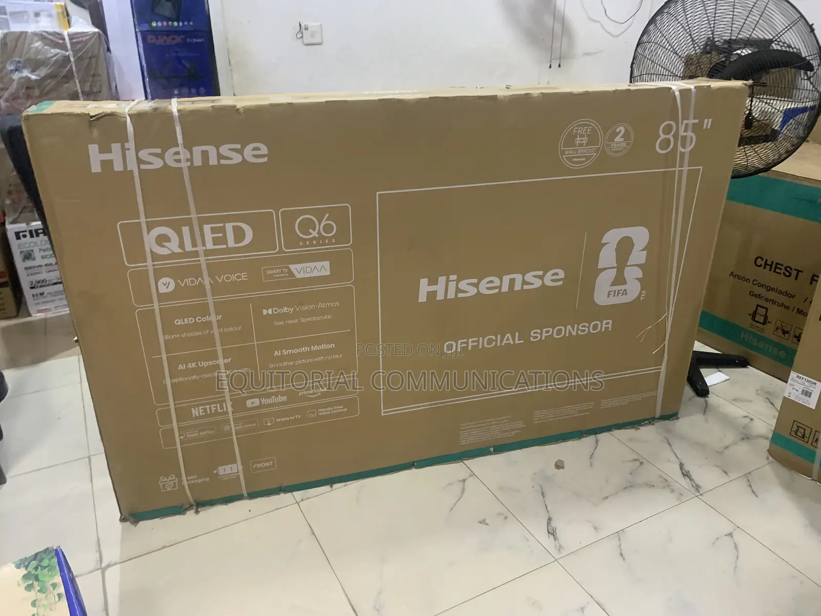 Hisense 85Q6Q QLED TV – Vibrant Picture Quality