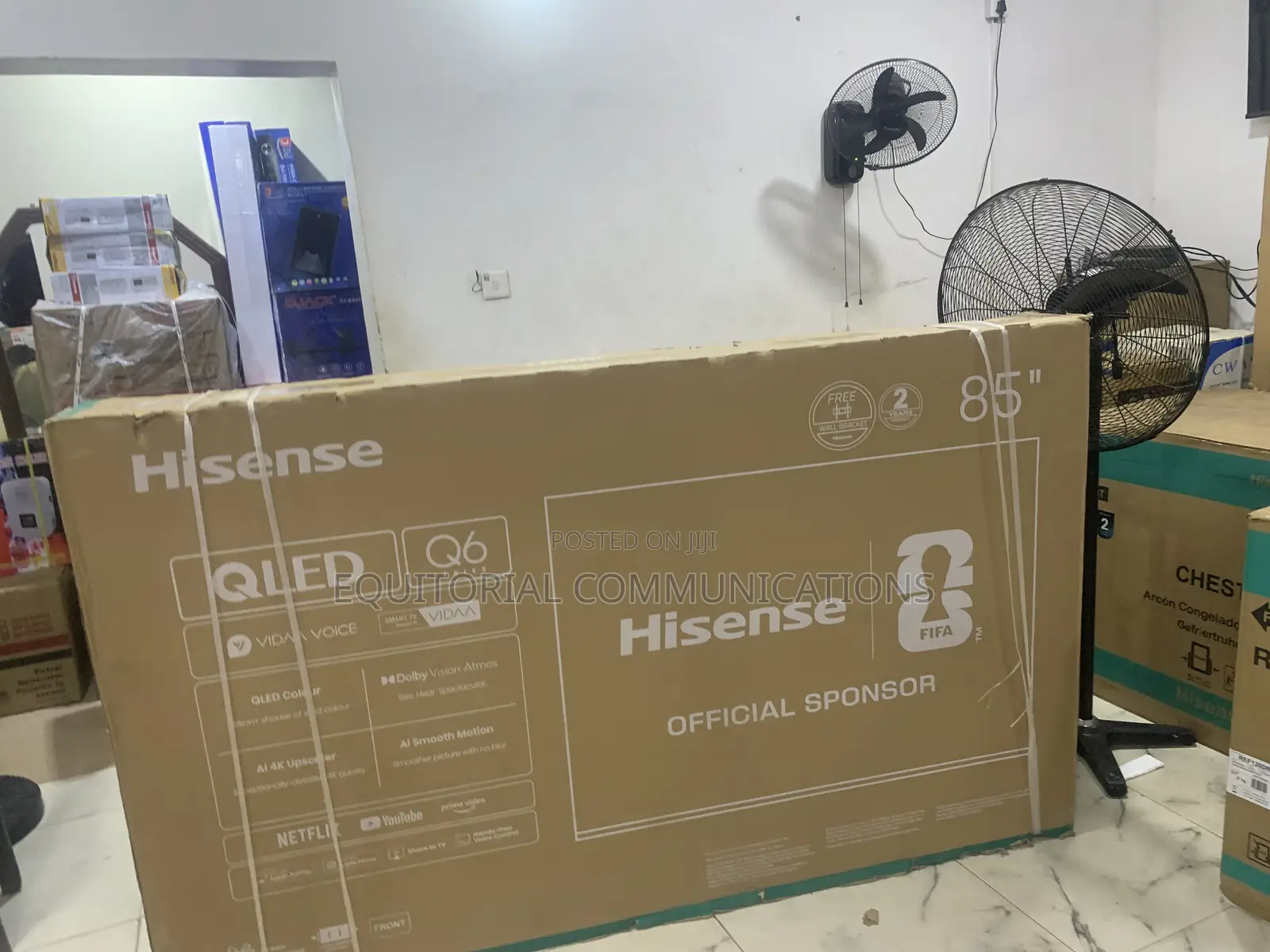 Hisense 85Q6Q – 85-Inch QLED Smart Entertainment