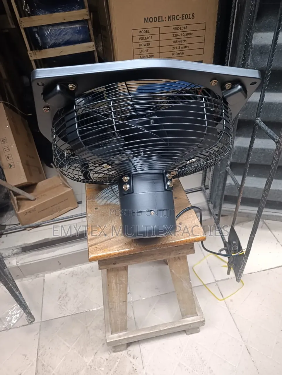 Exhaust Fan 12inches to 24inches Are Available
