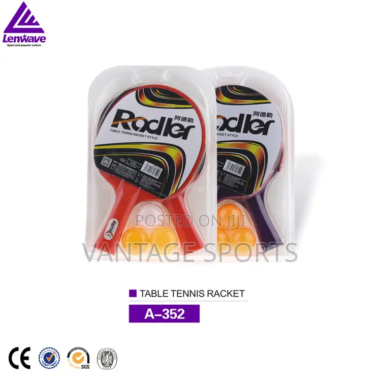 2PCS Table Tennis Rackets + 3 Balls | POD