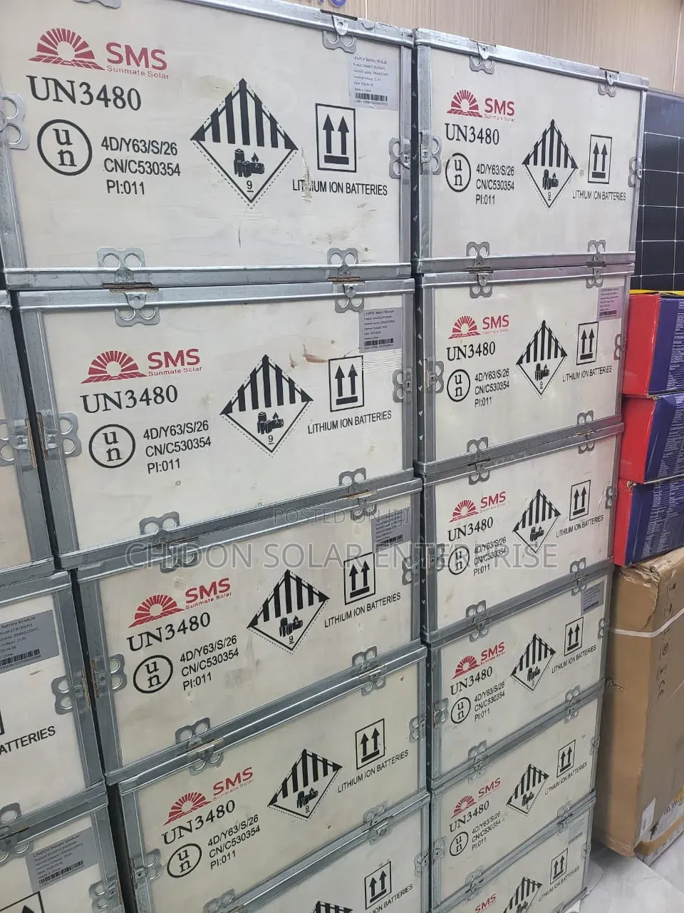 5kwh 48v SMS Lithium Ion Battery