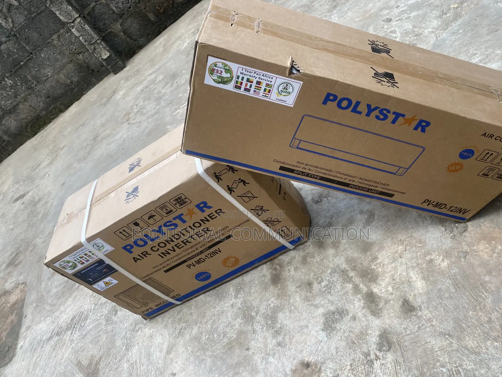 Polystar 1.5HP Indoor Air Cooling System