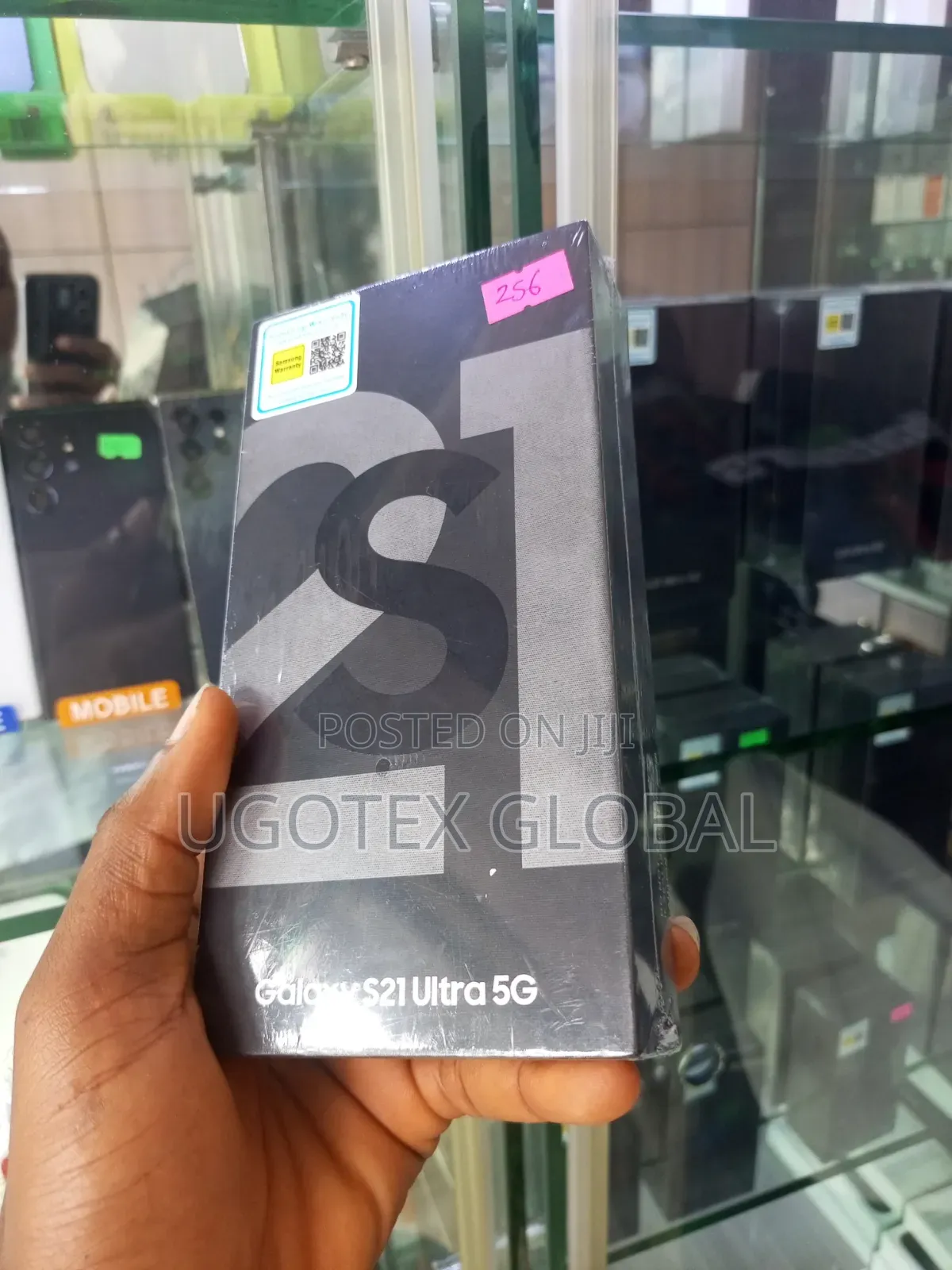 New Samsung Galaxy S21 Ultra 5G 256 GB Black
