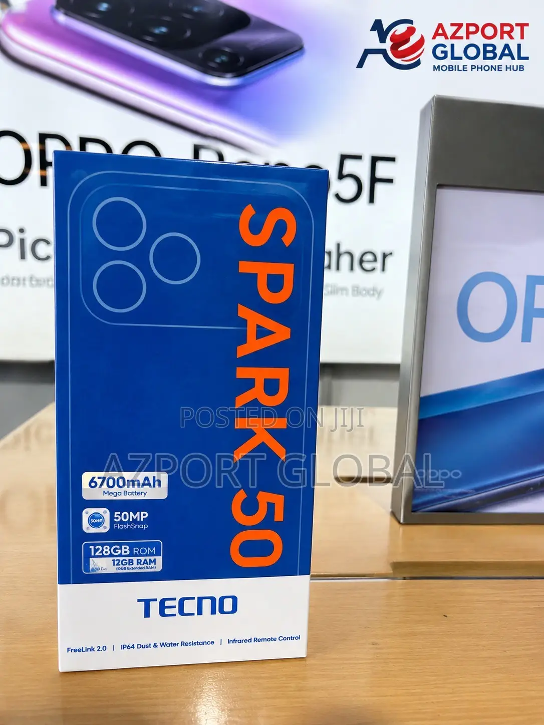 New Tecno Spark 50 128 GB Gray