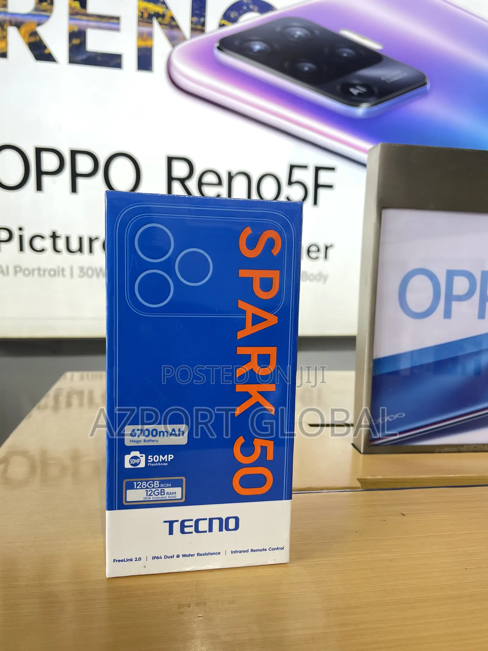 New Tecno Spark 50 128 GB Gray