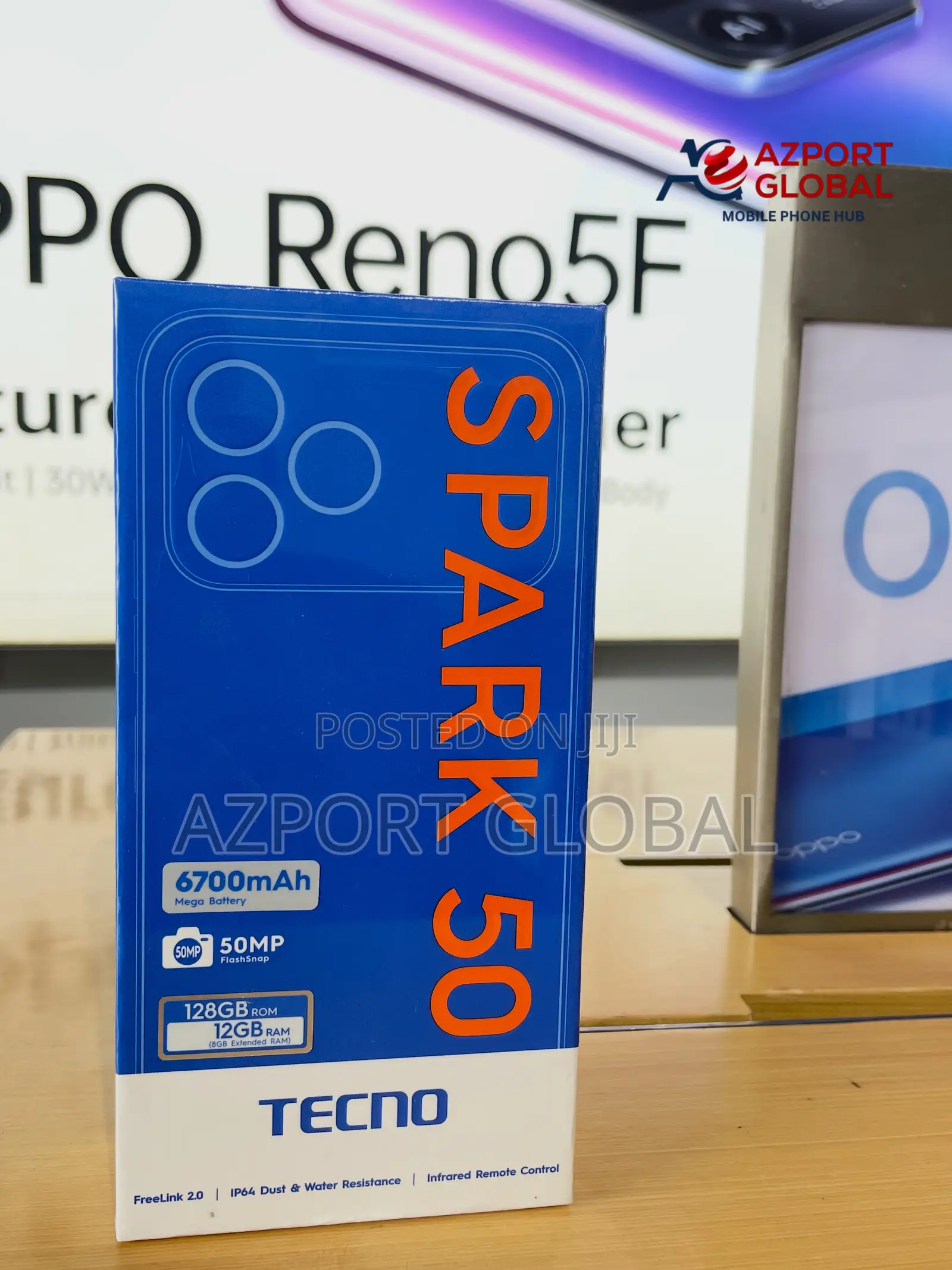New Tecno Spark 50 128 GB Gray
