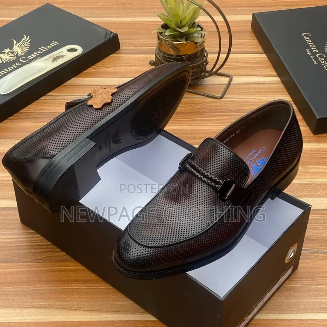 Medium Sole Italian Leather Shoe – Men’s Smart Footwear