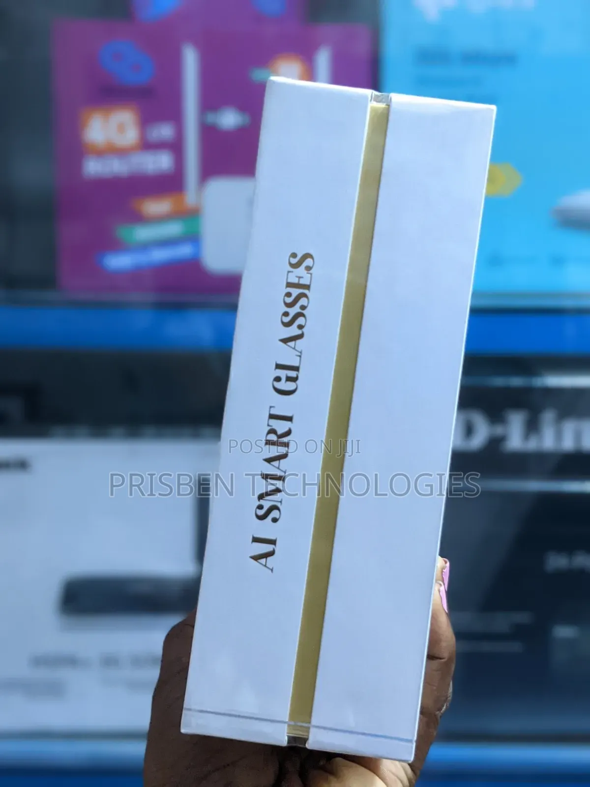 AI Smart Eye Glass Camera 8MP