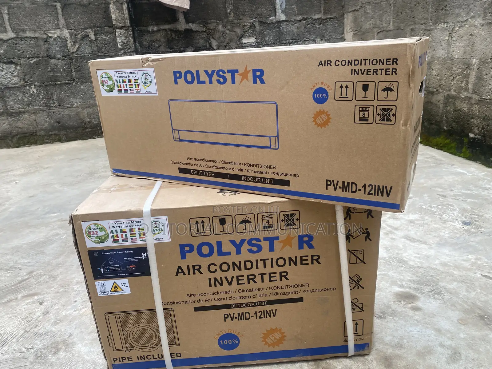 Polystar 1.5HP Inverter AC Installation Unit