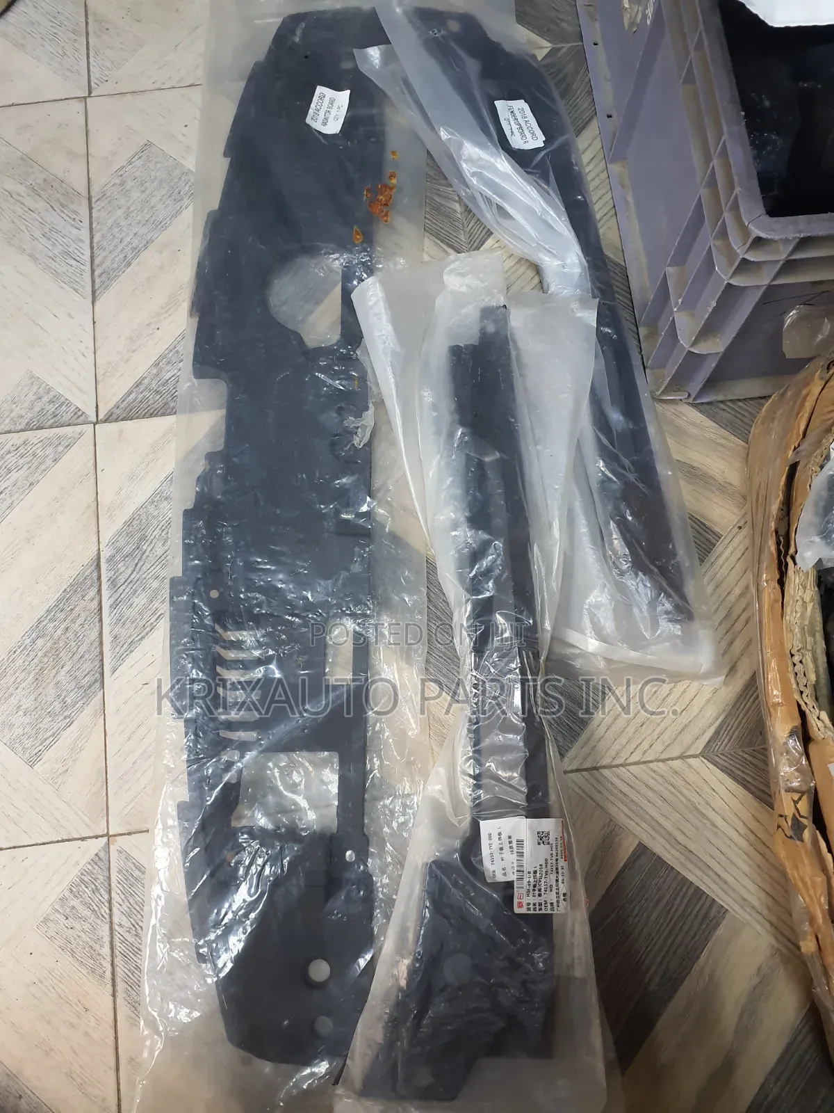 Radiator and Fender Board Accord 2018-2021