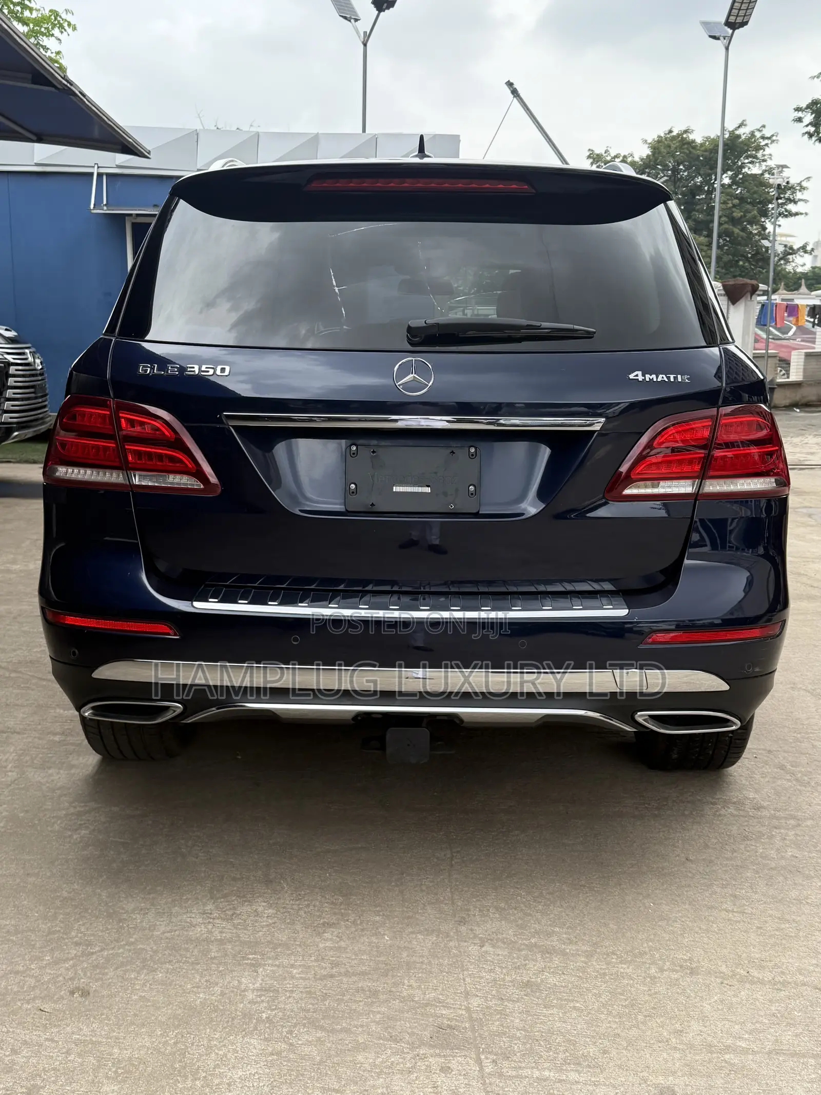 Mercedes-Benz GLE-Class 2018 Blue