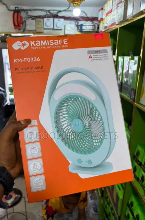 Kamisafe Rechargeable Fan