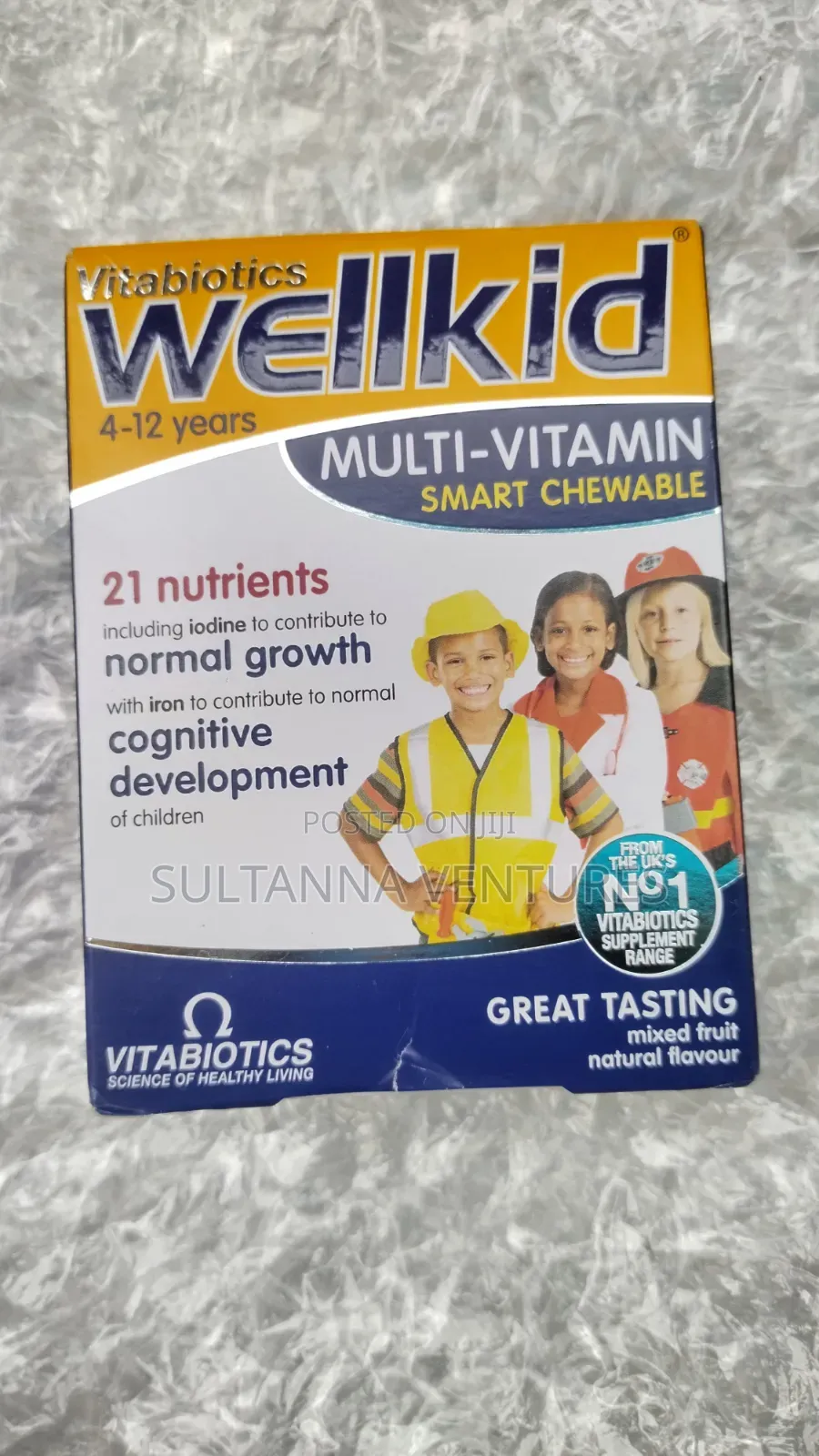 Vitabiotics Wellkid Chewable Multivitamin (UK Brand)